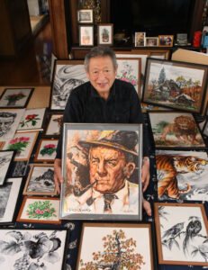 描くことは生きることと同じ 元映画看板絵師の大下武夫さん