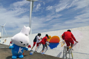 神栖市南浜護岸 「1000人画廊」 制作者限定募集