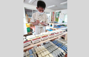 公園に長年の夢咲かす　鉄道模型専門「中古玩具山村」