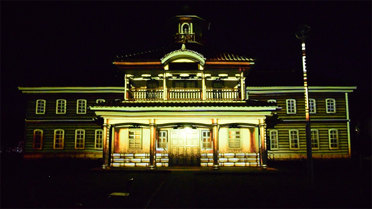 茨城県立歴史館で１１月７日～　 ライトアップなど「いちょうまつり」