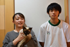 迷い猫モモ 無事に帰宅 「みなさんのおかげ」と飼い主