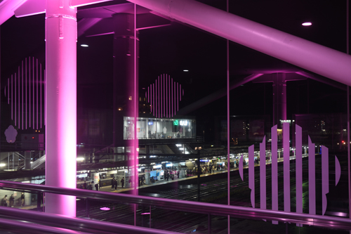 構内ライトアップ2