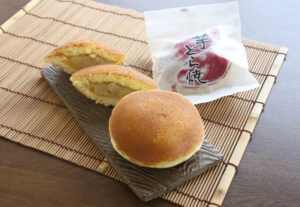 【いばらきMIYAGE】芋を挟んだどら焼き