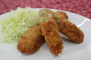 【いばらきMIYAGE】ピーマン入りメンチカツ