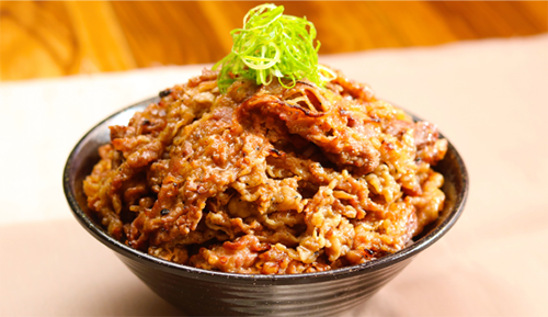 韓丼の丼メニュー画像