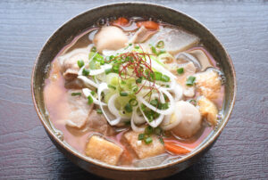 【町のしるもの いただきます⑥】美路久の豚汁うどん