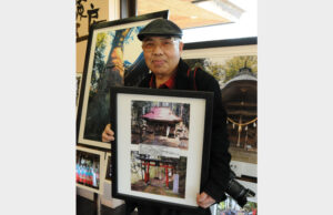 奥久慈・大子町の神社めぐり 写真展 撮影は日立市の関さん 茶の里公園で30日まで