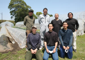 頼もしい若手農家団