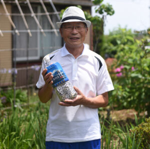 「みんなの善意」で車いす寄贈 プルタブ集めた篠塚さん