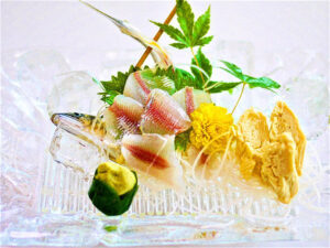 茨城の清流の幸 鮎をいただく