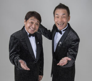 おぼん・こぼん出演「かどや寄席」　多賀市民会館で７月