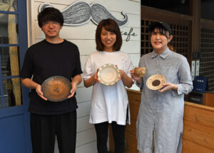 笠間焼新進作家リレー展　「ひげのカフェ」