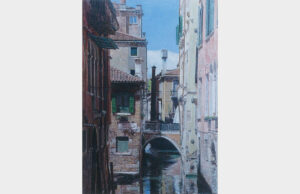 絵画展「古都の光・イタリア」 「かつらぎ画廊」で3日~