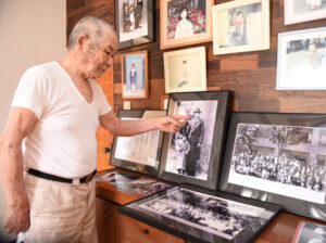 二度目の五輪もあり、半生に思いを巡らしている　伊藤猛さん（９０）