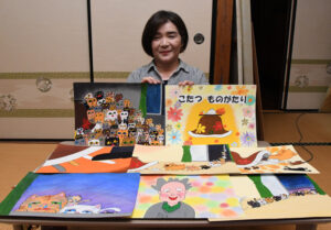 夢を届ける「花まる子」　絵本や紙芝居を制作する藤枝さん（茨城・茨城町）