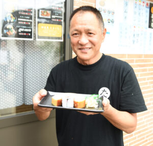 銚子の伊達巻きと共に、「最後の船出」 自宅すし店「たまいち」店主 一栁茂さん(茨城・神栖)