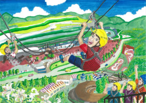 夏の笑顔３５００点　第３７回チビっ子夏の絵コンテスト結果発表