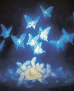 笠間出身日本画家・寺本さん展　「ノブズギャラリー」（茨城・笠間）