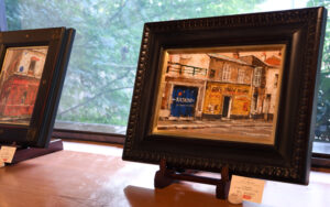 洋画家マキヨウイチ展 「うつわや季器楽座」(茨城・水戸)