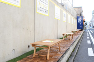 「まちなかリビング作戦」　南町２、３丁目で実証実験中（茨城・水戸）