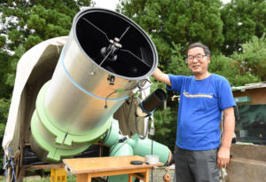 望遠鏡の先に夢を望む　セブ島に天文観測所を建てる阿久津さん（茨城・常陸太田）