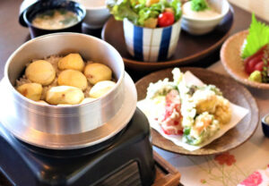 笠間産栗のミニコース いばらき食彩 香寿亭(和食 茨城・笠間)