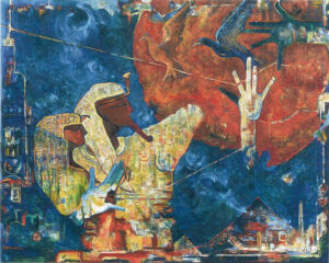 洋画家赤荻さん「花と風景」展 「エスパース」(茨城・ひたちなか)