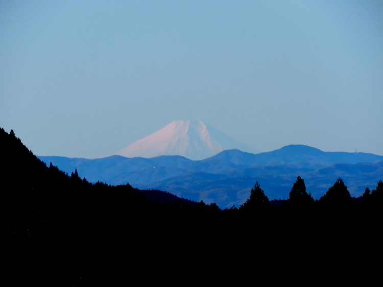きららの里から望む富士山