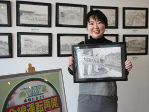 水郡線運転再開記念イラスト展(茨城・大子)