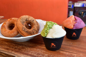 「自然栽培」のこだわり原料　「パラダイス ジェラート&ドーナツ」（茨城・鹿嶋）