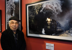 30年かけ撮影 SL写真展 奥久慈茶の里公園で関さん(茨城・大子)