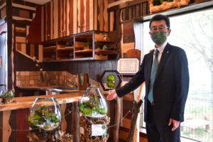 「苔アートギャラリー」 日本苔アート協会が開設(茨城・北茨城)