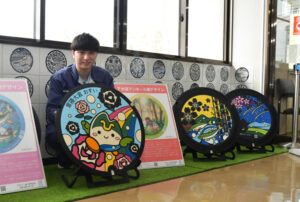 新作マンホール５種製作（茨城・常陸大宮）