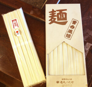 うどん乾麺「雲呑風麺」(茨城・笠間)