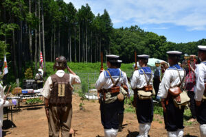 ゼロ戦乗員らの慰霊祭　常井地区住民らが実施（茨城・茨城町）