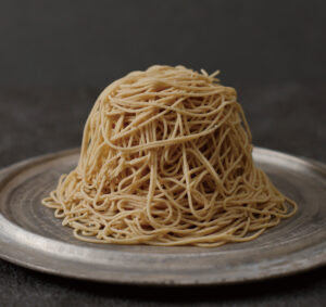 しぼりたてモンブラン　ふる川製菓（和菓子　茨城・笠間）