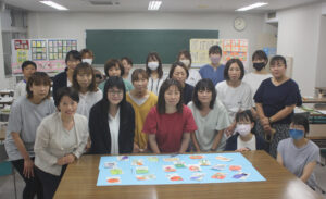 絵手紙で、子どもに愛を PTA連絡協議会が研修会(茨城・潮来)