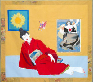 皆川さんと仲間の「布絵展」　３０日から開催（茨城・水戸）