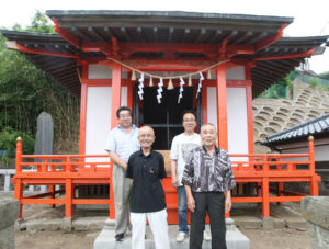 ご神体　７５年ぶりに帰る　鷹房稲荷神社（茨城・ひたちなか）