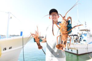 茨城沖イセエビ、今が漁期　磯崎漁協（茨城・ひたちなか）