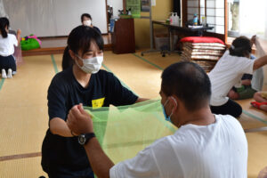 高校生がボランティアで暑い夏(茨城・鹿嶋)