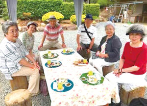 ２７日　古内茶庭先カフェ　古内地区の茶農家らが企画（茨城・城里）