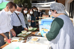40歳以上の給食体験会 女性農業士が年配者の声を受けて企画(茨城・行方)