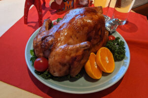 錦爽どりのローストチキン　美食酒房鳥ふじ（茨城・神栖）