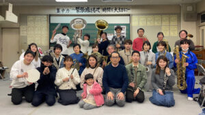 市民吹奏楽「アクアトピア・ウィンズ」１０周年演奏会  ３月・大野まちづくりセ（茨城・鹿嶋市）