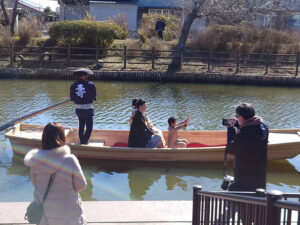 ろ舟にインフルエンサー 来年度からの事業をPR(茨城・潮来)