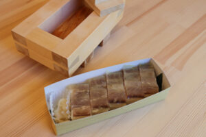 関西のサバの押し寿司 提供  　鹿嶋「ばってら福」（茨城・鹿嶋）