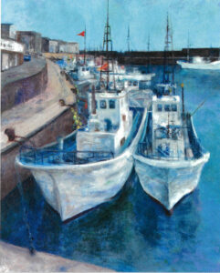 清水優さん絵画展　「ギャラリーサザ」（ひたちなか）