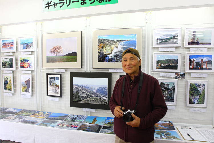 須田さんの名所写真４０点　２３日まで やすんでっ亭に展示（茨城・高萩市）