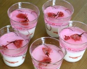 さくら杏仁ゼリー(茨城・城里町)